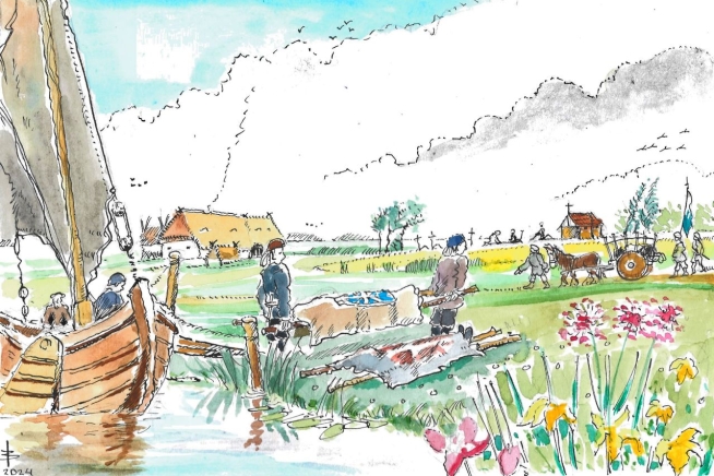 Lezing: De Vroege Jaren van Zwartewatersklooster en Rouveen (VOL)